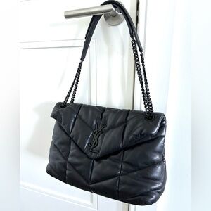 Yves Saint Laurent Black Quilted Women's Bag